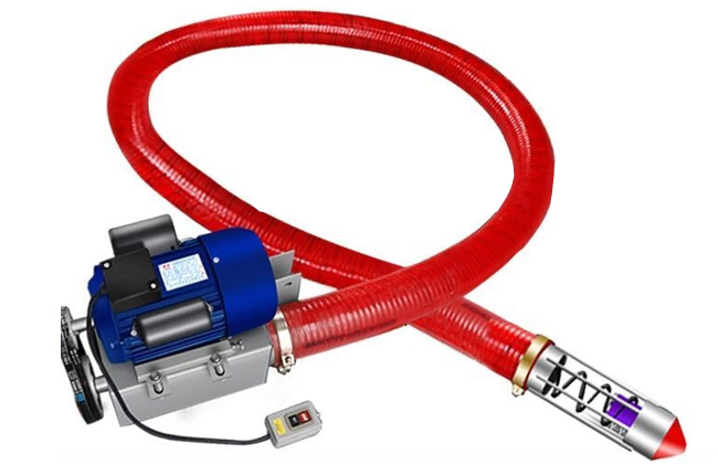 用于輸送玉米顆粒的小型輸送機(jī)器，適用于中小型農(nóng)場和下鄉(xiāng)流動(dòng)收糧食