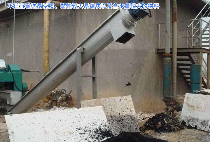 U型螺旋輸送機(jī)主要用于輸送小顆粒狀、粉狀、小塊狀物料，不適宜輸送易變質(zhì)、黏性較大易結(jié)塊以及含水量較大的物料。